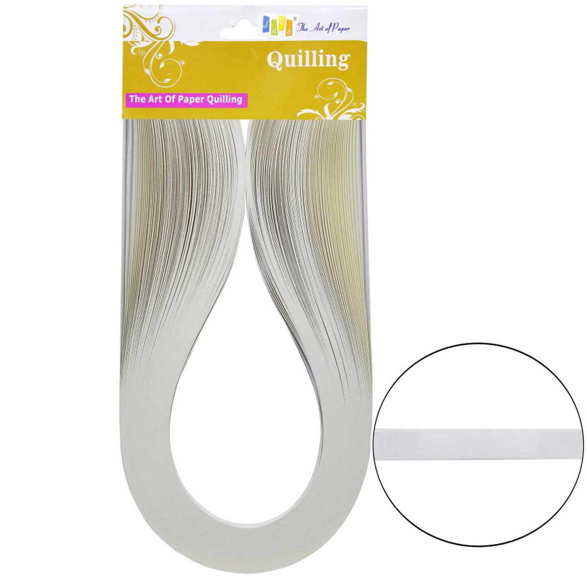 Quilling Paper Strips 100 Strips 10mm Width 44 cm Length Off White