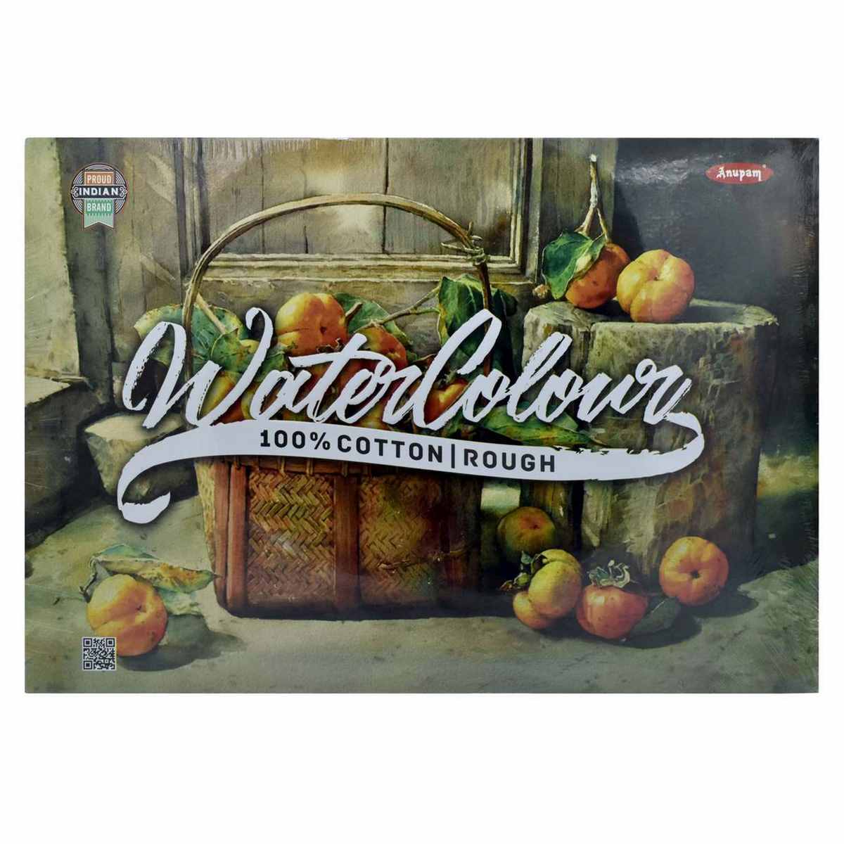 Anupam A4 Watercolor Sketchbook (250 GSM) (15 Sheets)
