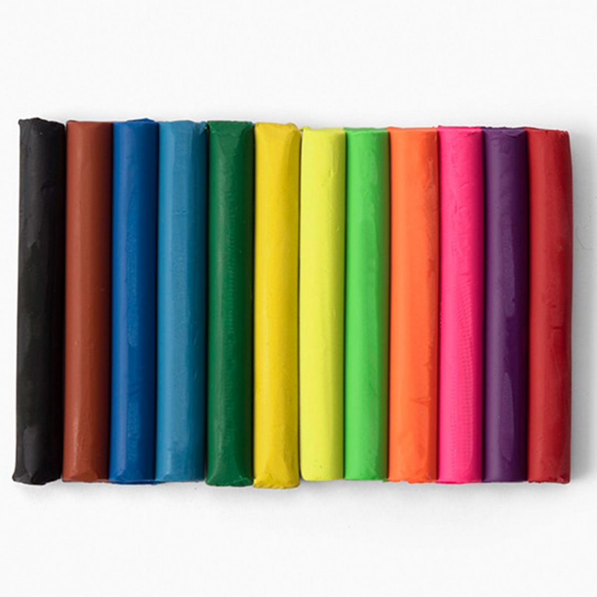 Camlin Modelling Clay Assorted pack of twelve sticks in 200 g with