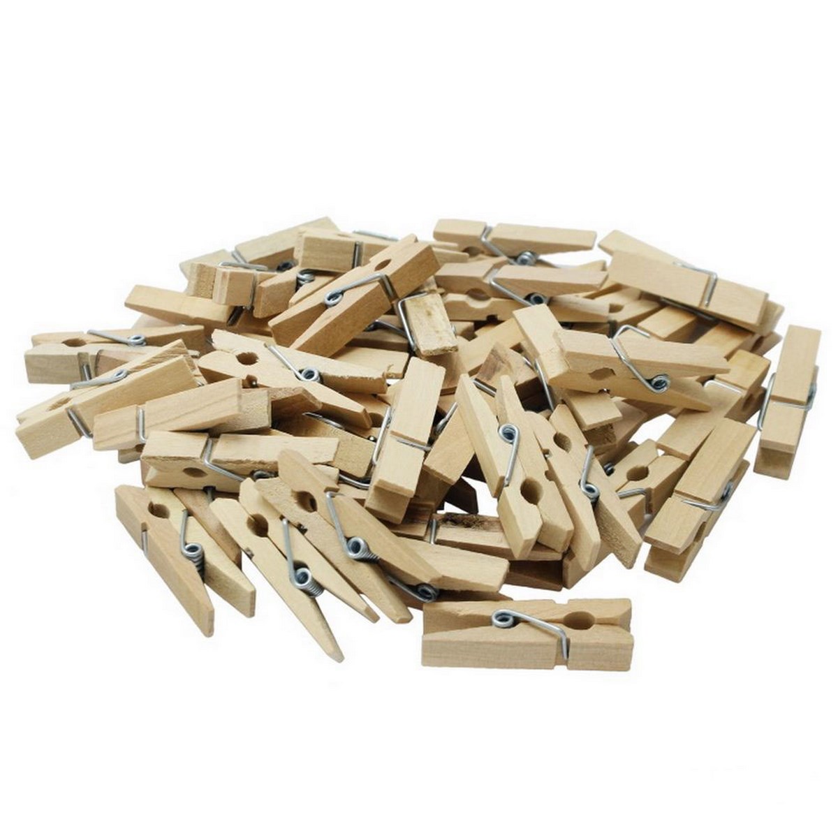 Wooden Clip For Art and Craft Office & Home Use (Size 45 MM) (Pack