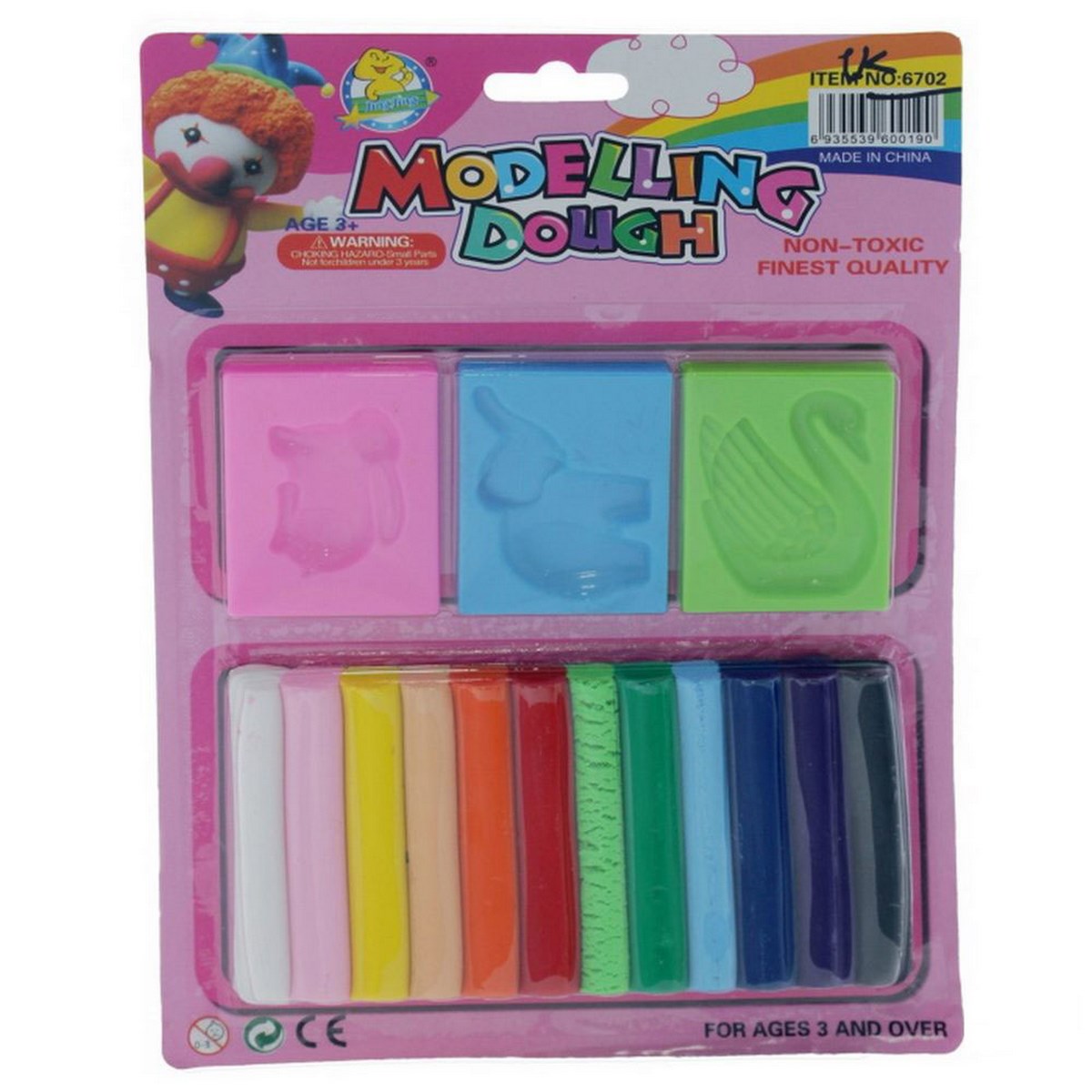 Molding Clay DIY Toy Set For Kids Butterfly Dragon Desing