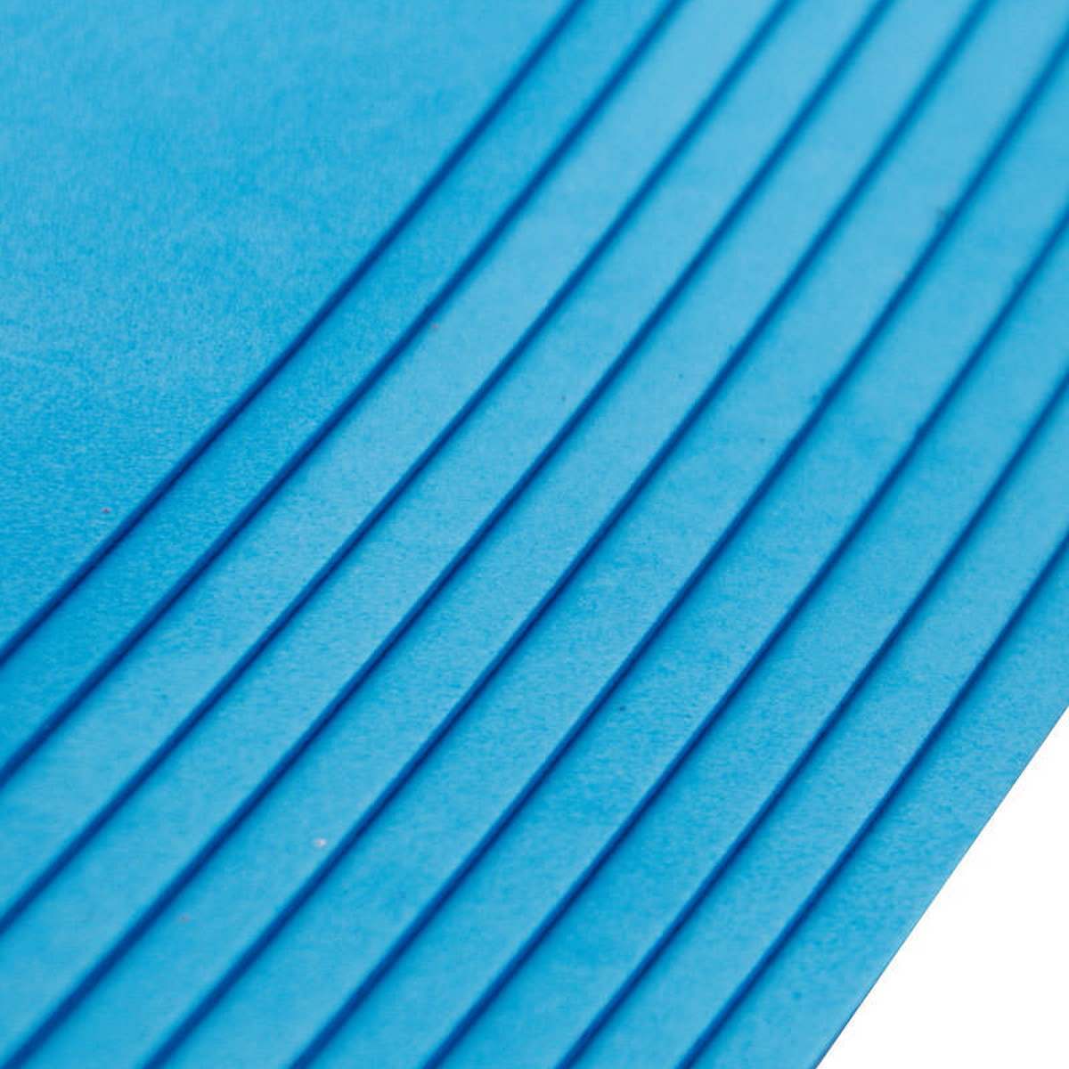 Foam Sheets A4 Size Without Sticker (Pack of 10) (Light Blue)