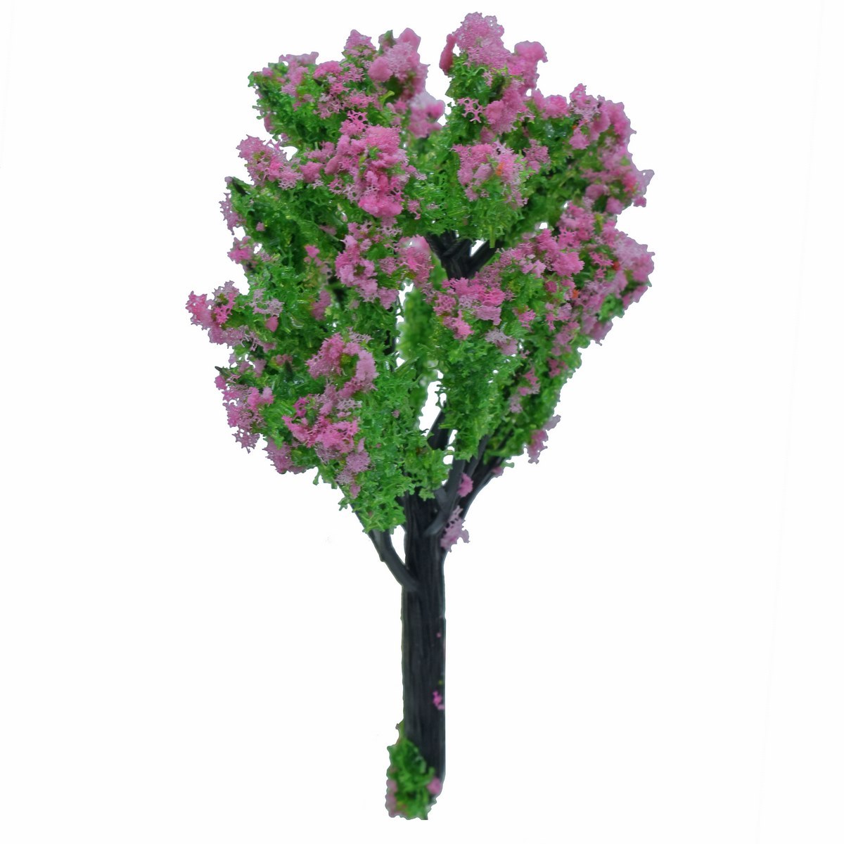 JAGS Miniature Artificial Tree For Models Pack of 2 2.75 Inch Pink