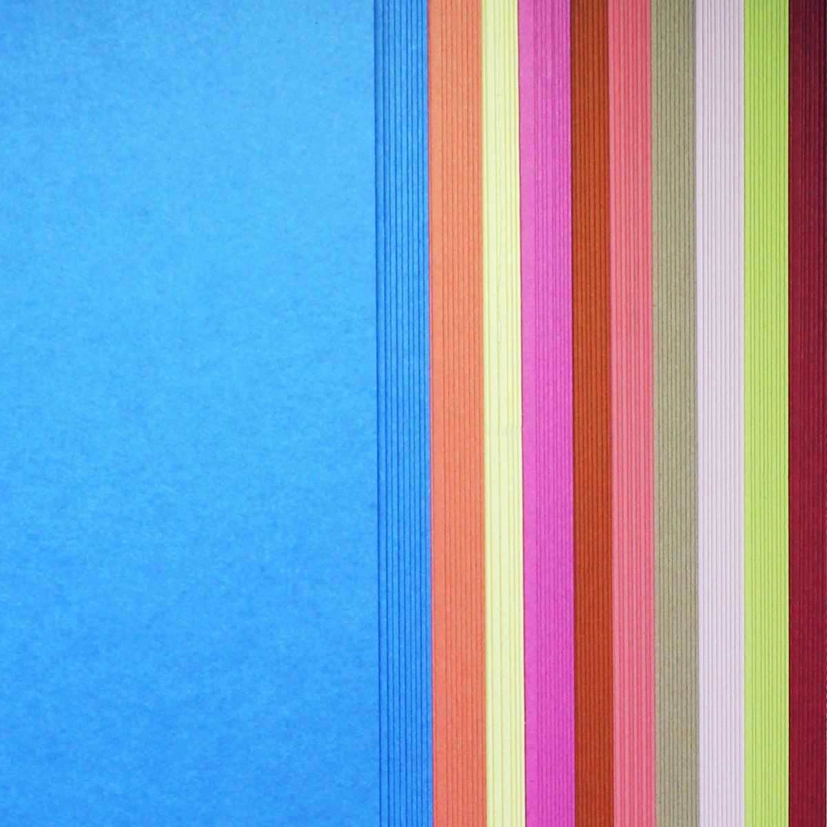 Craft Paper Pack 120gsm (Size A4) (Pack Contain 100 sheets) Multicolour