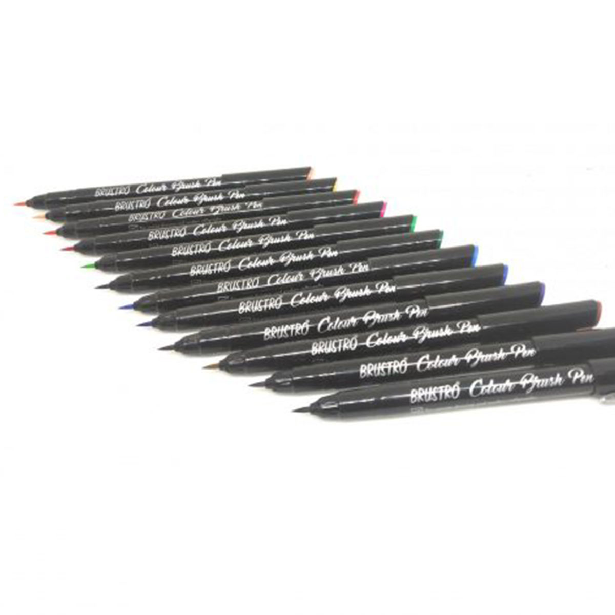 Brustro Color Brush Pens Set of 12 shades