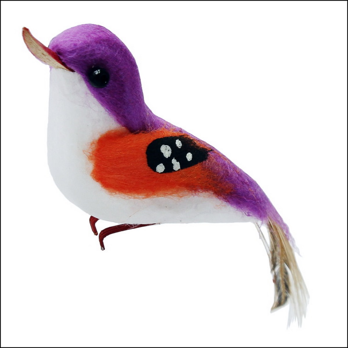 Craft Artificial Bird Small For Craft & Media Projects