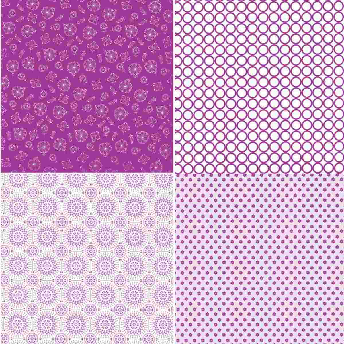 Chronologies 12x12 Inch Printed Paper For Crafts (Pack of 30) 3 Sheets ...