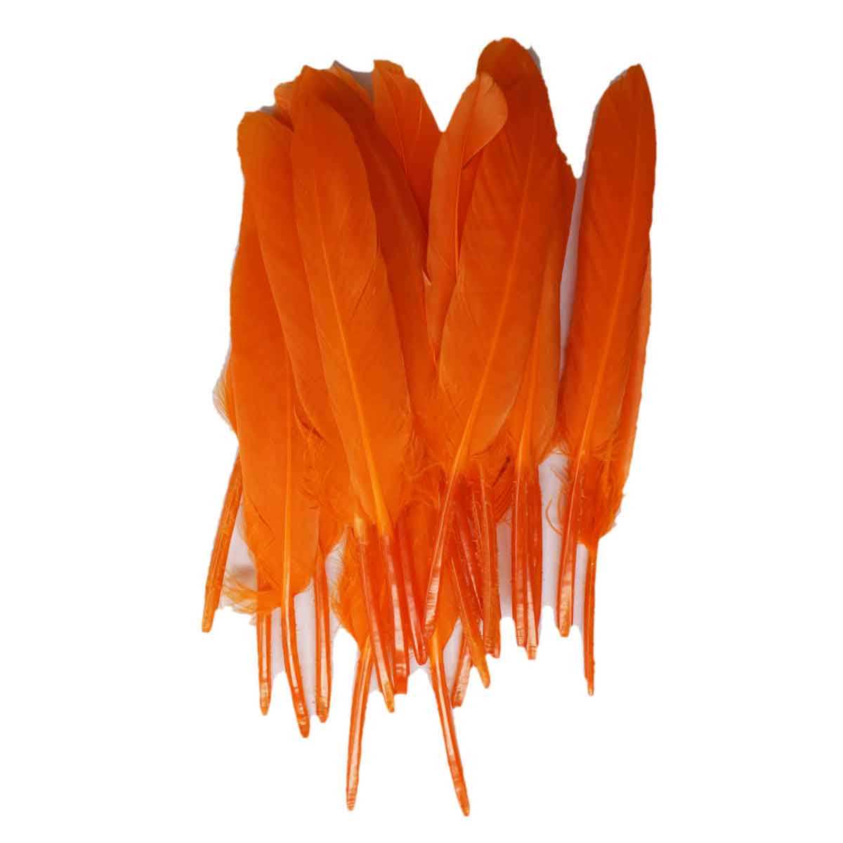 Artificial Orange Feathers On Sale Justkraft