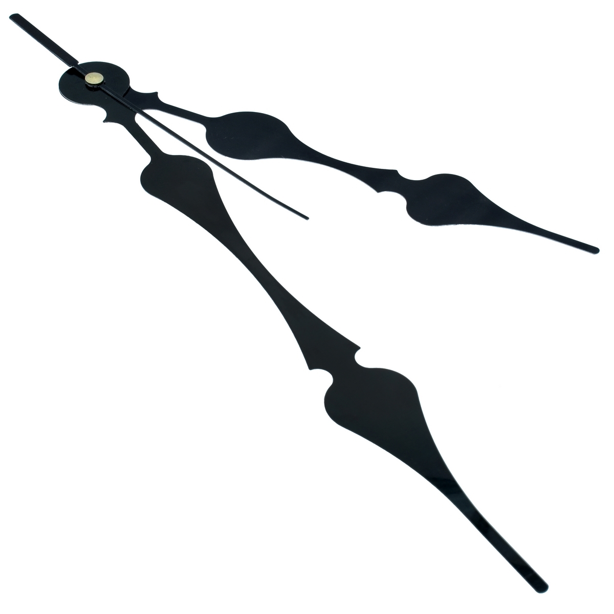 JAGS Clock Hands 5 inch Gold Hour, Minutes & Seconds Hand Set