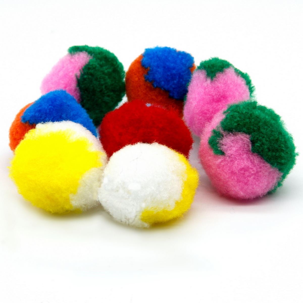 PomPom Ball Small Size 4mm Multi 500pcs For Decorations Crafting Project