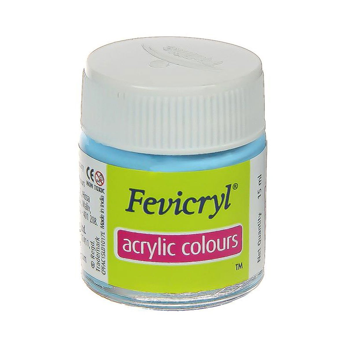 Fevicryl Acrylic Colours 15ml Light Blue