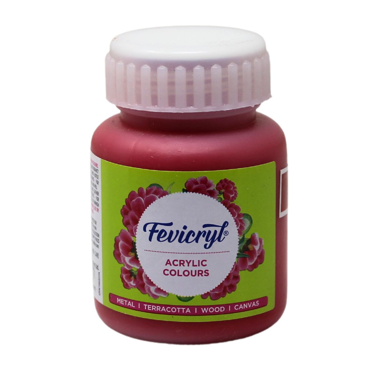 Fevicryl Acrylic Colours 100 ml Crimson 04