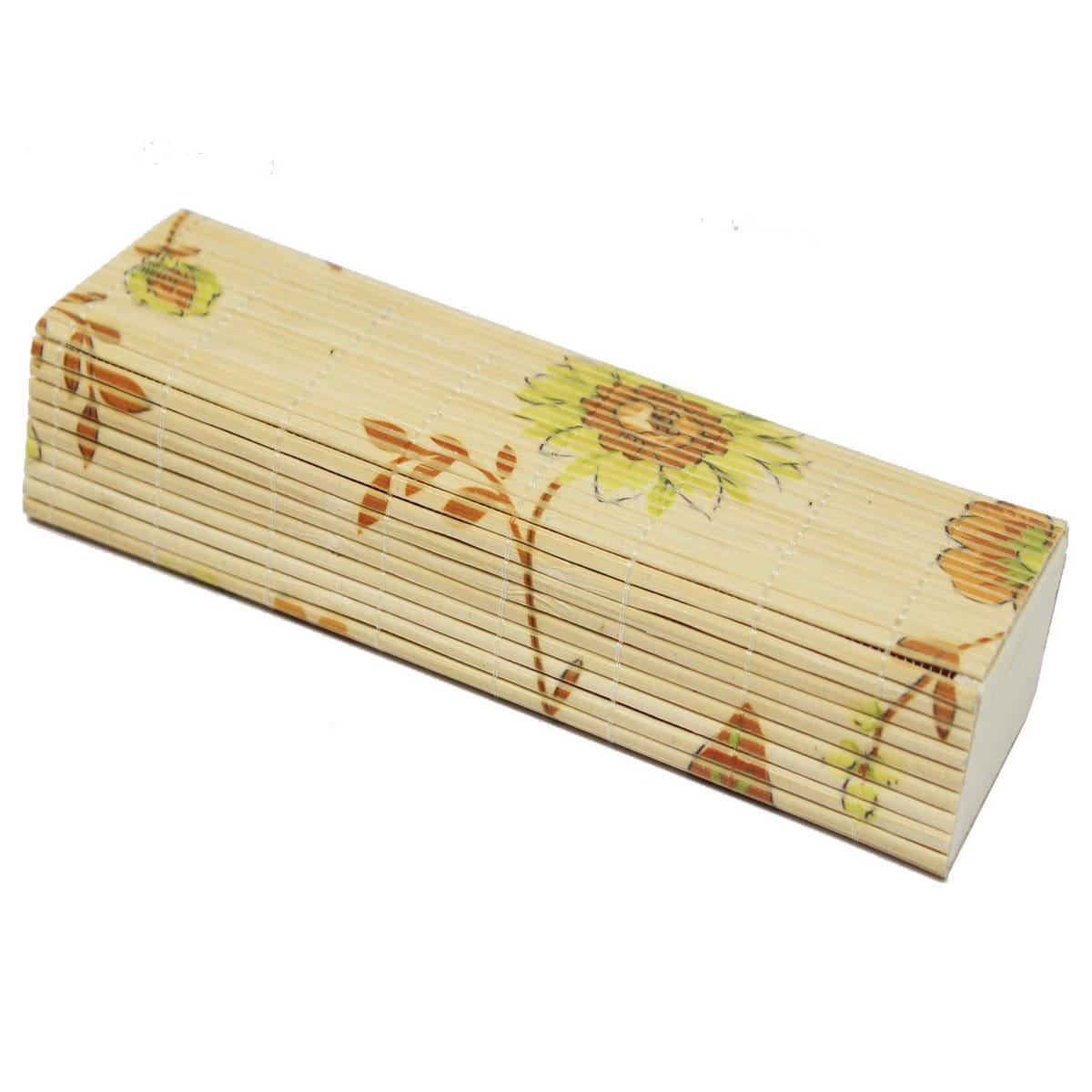 JustKraft Bamboo Case Jewelry Box Size 20x5x5 cm For Gift DÃ©cor Storage