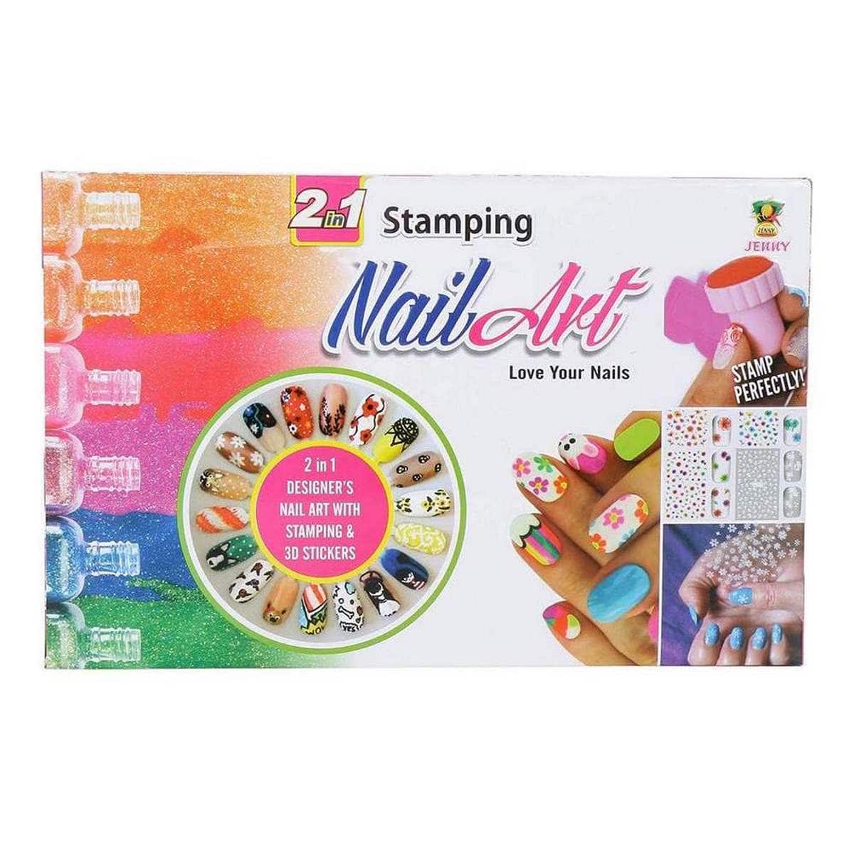 2 in 1 Stamping Nail Art