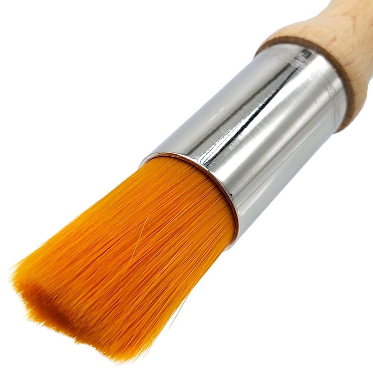 JAGS Stencil Brush With Synthetic Bristle Size 8 for Any Surface and