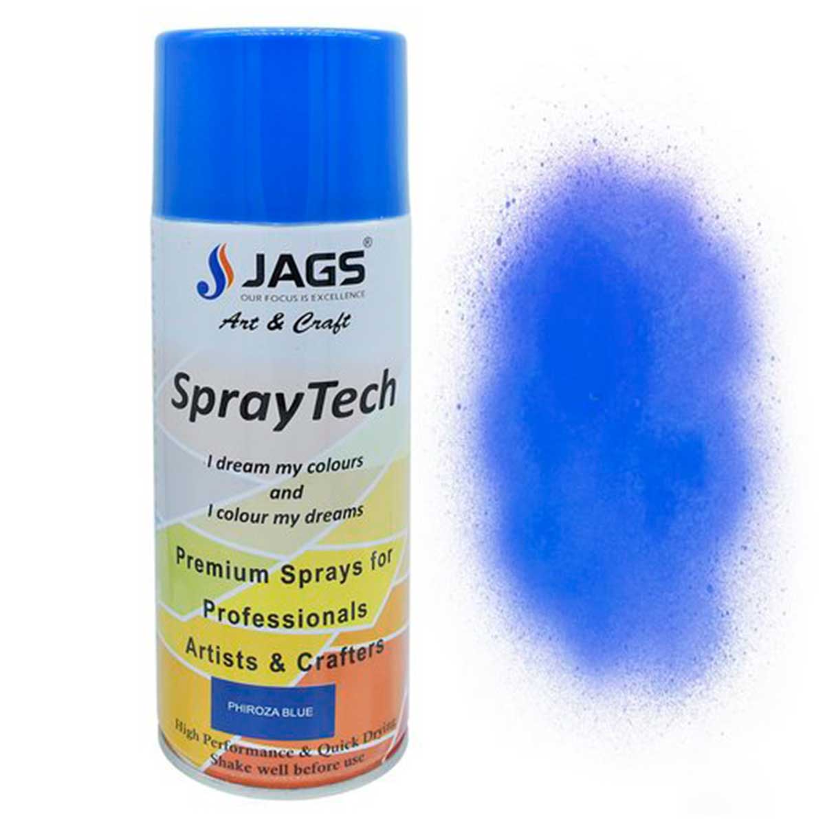 JAGS Spray Paint Quick Dry 400 ml For Professionals & Artists Phiroza