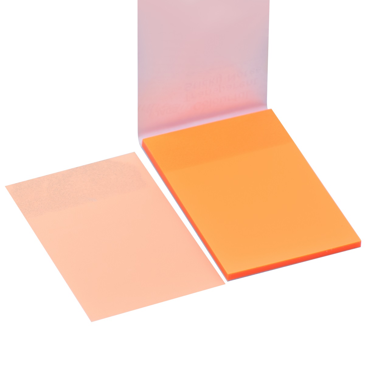 JAGS Colorful Transparent Sticky Notes Pack of 50 Sheets 2x3 Inch
