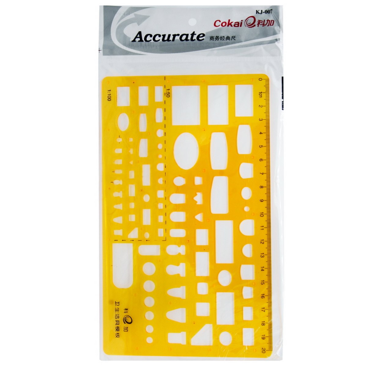 CoKai Technical Drawing Stencil Template KJ007