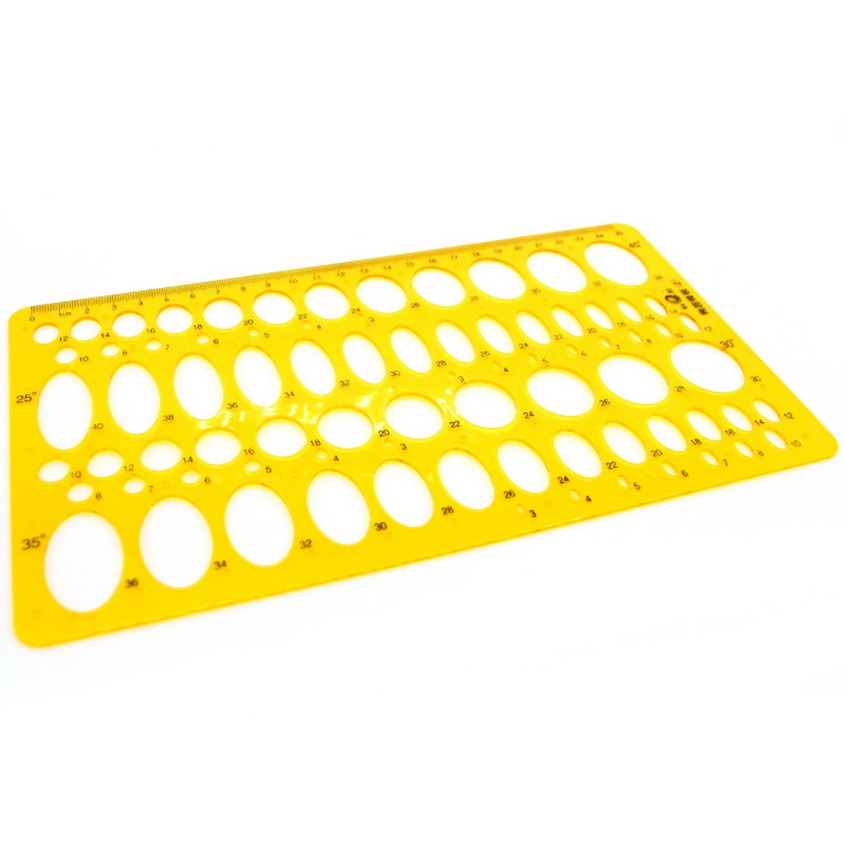 CoKai 25 cm Oval Stencil Template