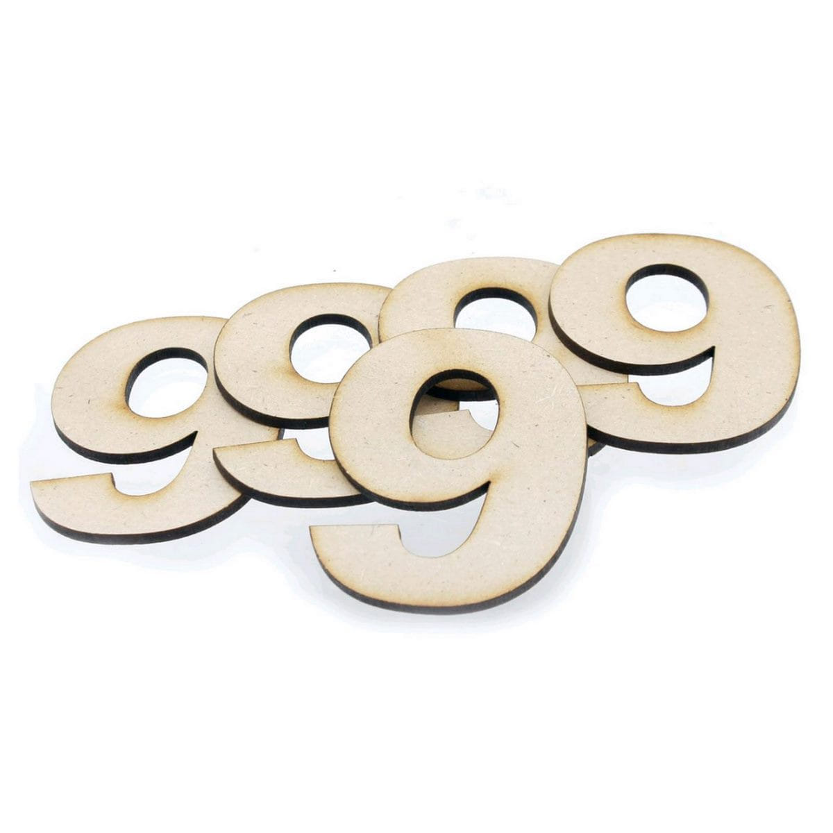 Buy MDF number 9 Cut-out