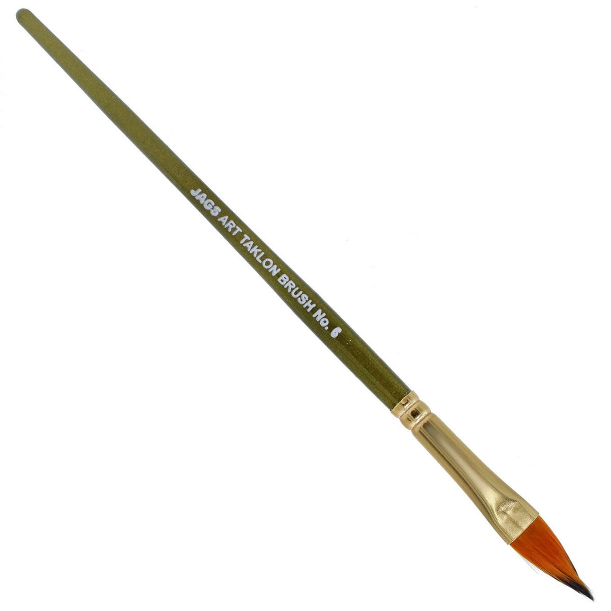 JustKraft Cats Tongue Paint Brush For Watercolor Size 6