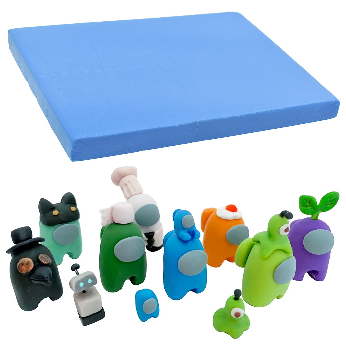 JAGS Baking Polymer Clay 250 grams Blue