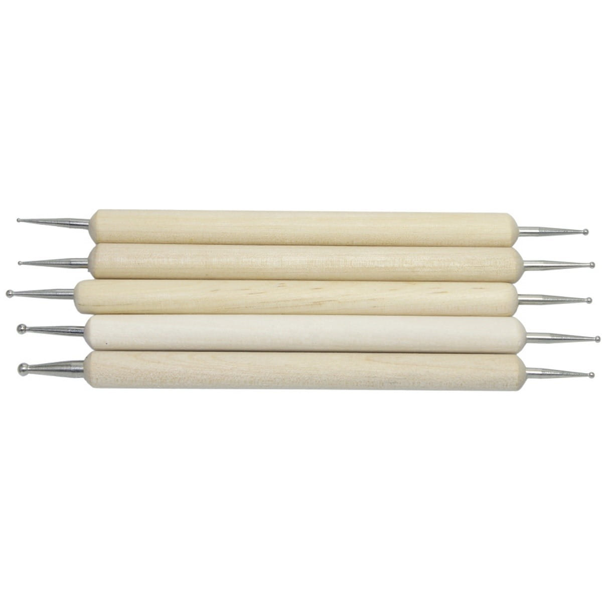 JustKraft Emboss Tool Wooden (Pack of 5)
