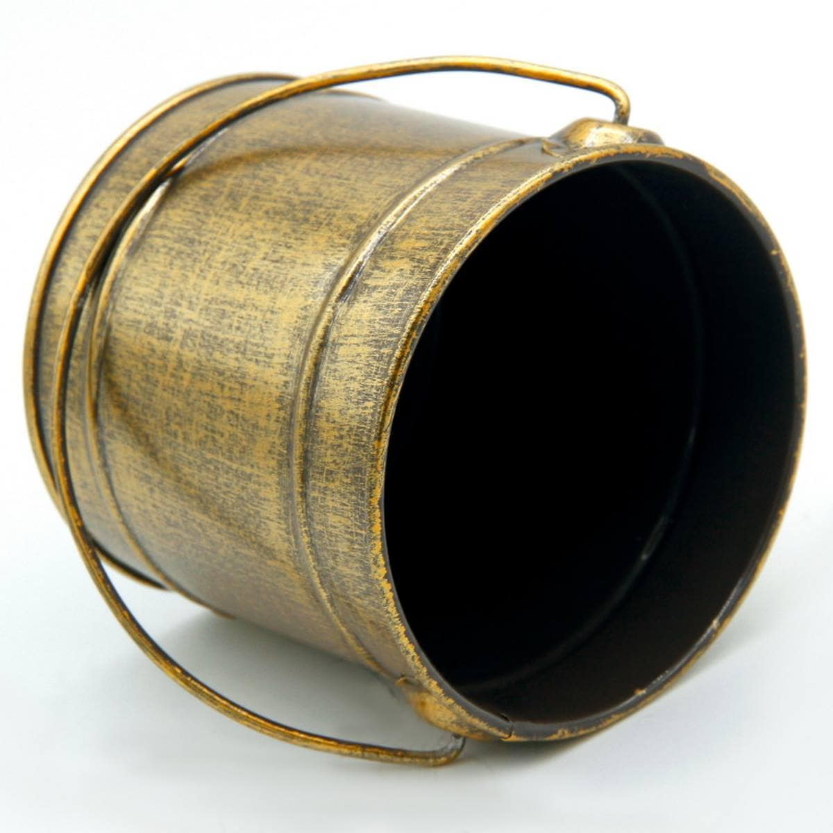 Art and Craft Iron Bucket for Home Decoration Tup