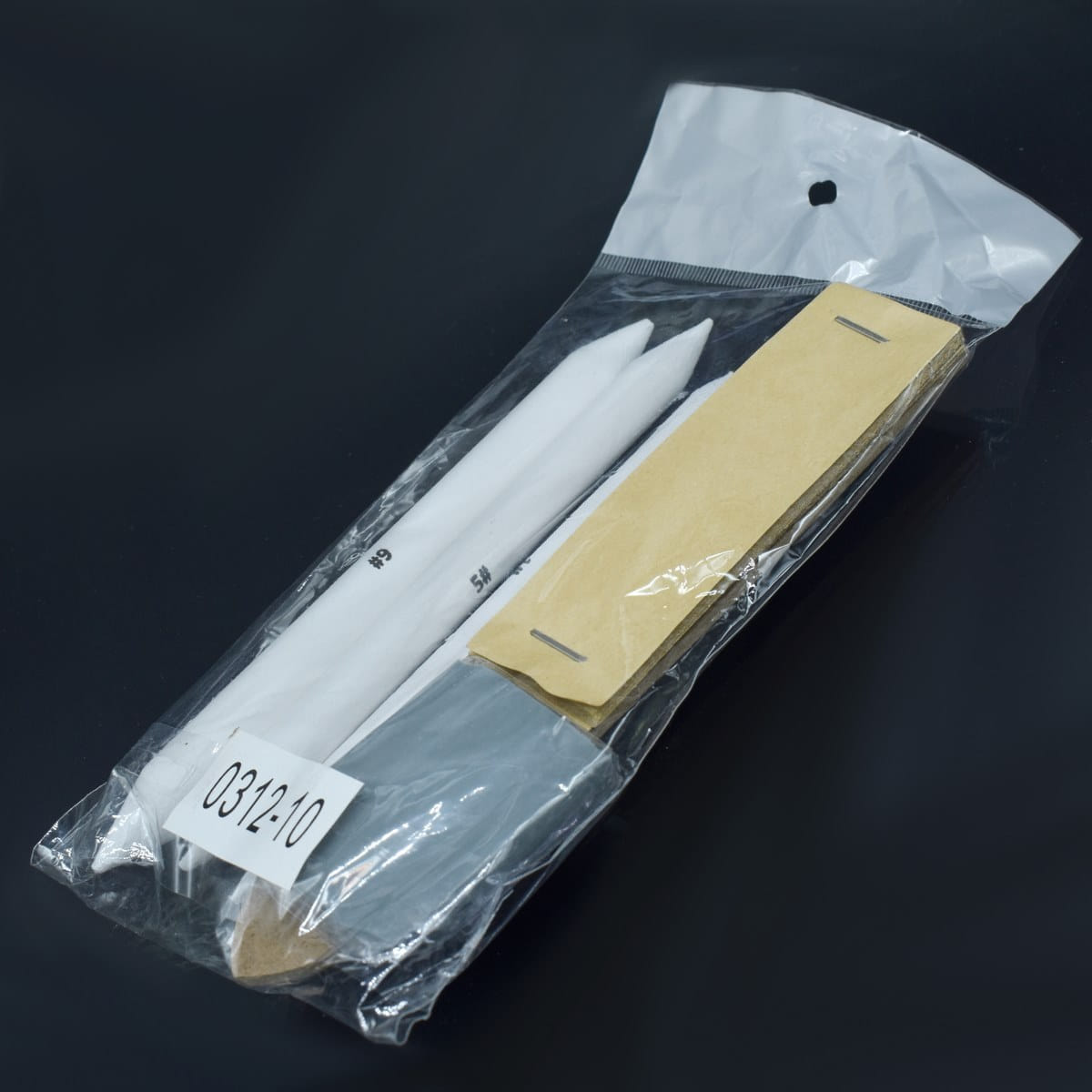 JAGS Blending Paper Stumps With Sandpaper Pack of 9 and Tortillions Paper Art Blenders