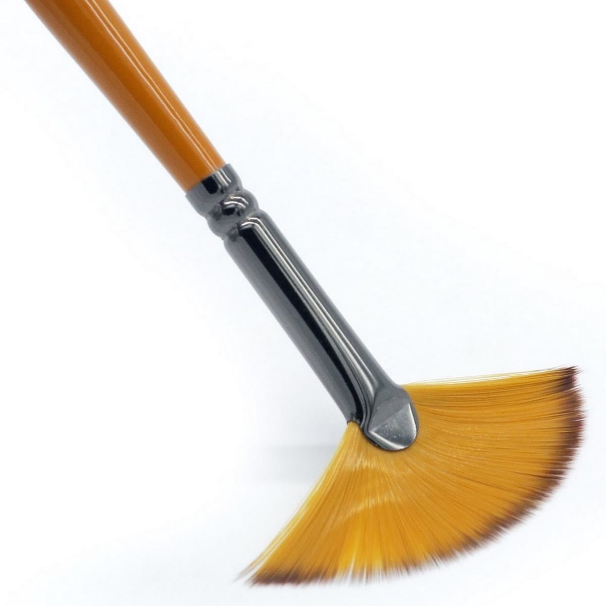 Artist Paint Brush Fan Shape For Painting Cosmetic (Brush Size 6) (Size