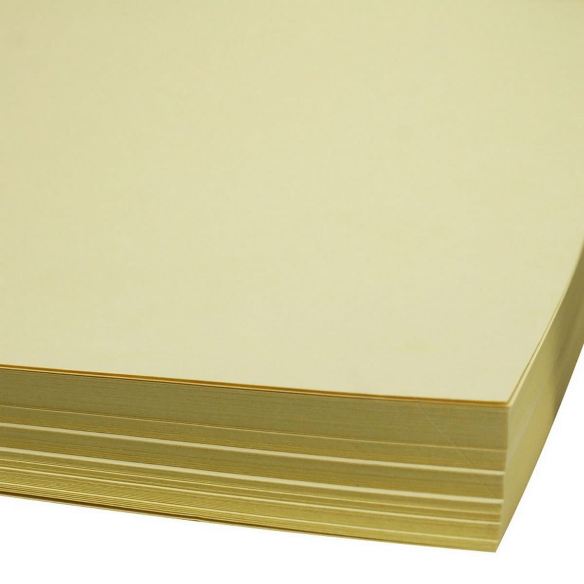 JustKraft A4 Cardstock Color Paper 120 gsm Pack of 10 Cream