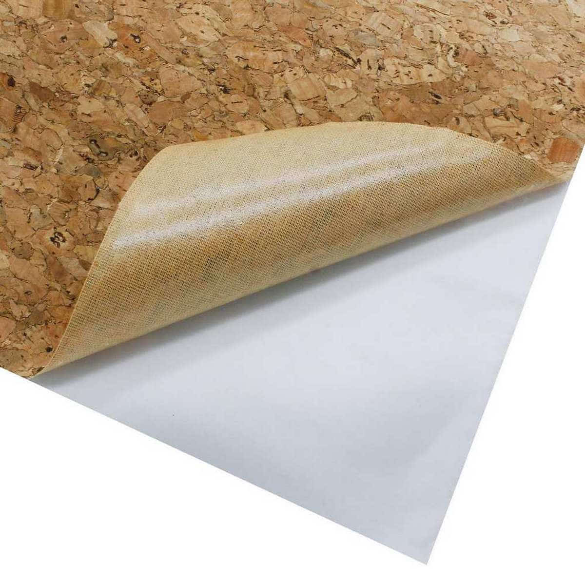 Cork Sheet Roll With Sticker (15X18 Inch) (1mm Thick) For Craft and DIY